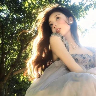 对她说